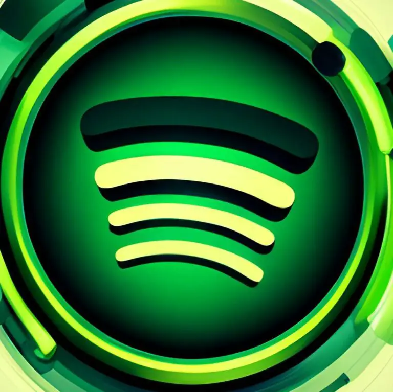 Spotify Algorithms Swirling Green
